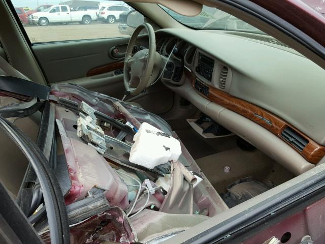 1G4HP54K12U279621 - 2002 BUICK LESABRE CU BURGUNDY photo 5