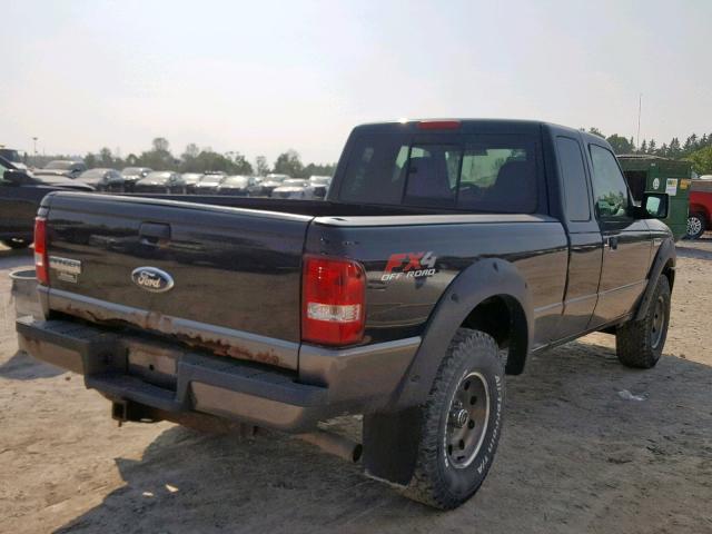 1FTZR45E87PA41969 - 2007 FORD RANGER SUP BLACK photo 4