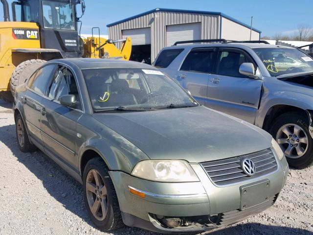 WVWRH63B14P140085 - 2004 VOLKSWAGEN PASSAT GLX GREEN photo 1