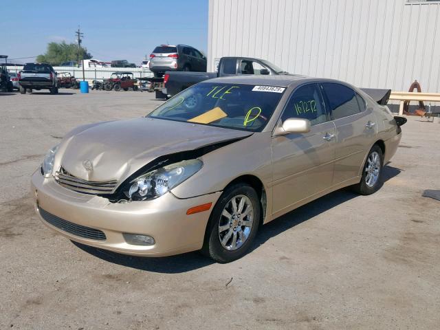 JTHBF30GX30142705 - 2003 LEXUS ES 300 GOLD photo 2