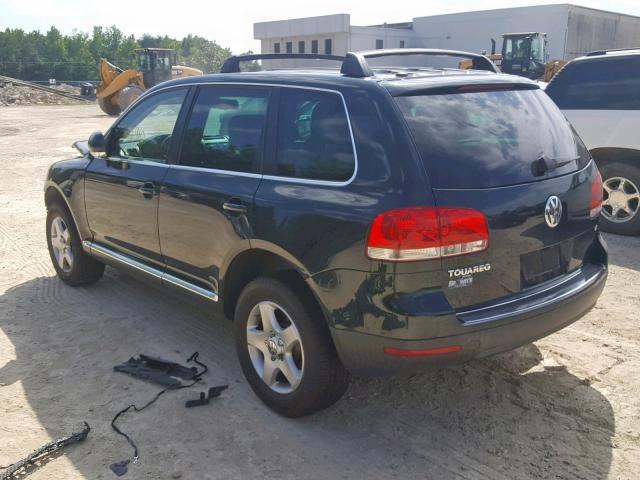 WVGZG77L45D075906 - 2005 VOLKSWAGEN TOUAREG 3. GREEN photo 3