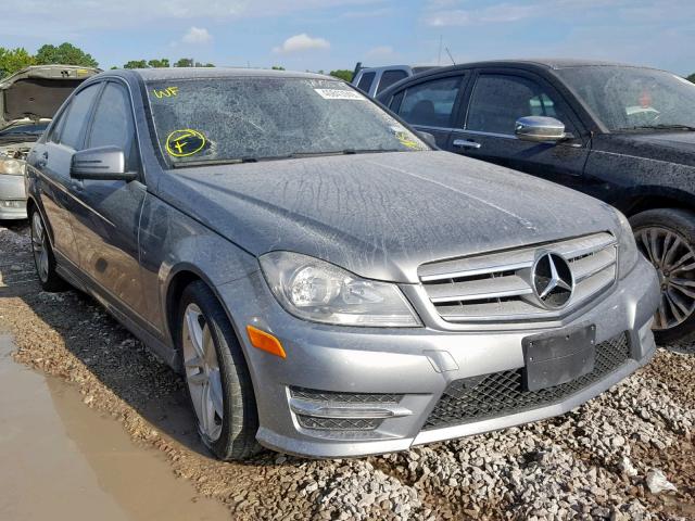 WDDGF4HB9DR296203 - 2013 MERCEDES-BENZ C 250 SILVER photo 1