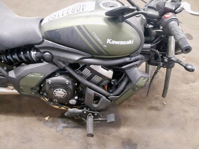 JKAENED13KDA13227 - 2019 KAWASAKI EN650 D GREEN photo 7