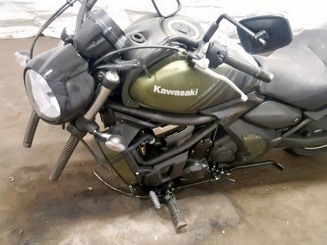 JKAENED13KDA13227 - 2019 KAWASAKI EN650 D GREEN photo 9