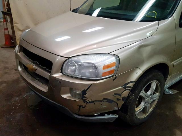 1GNDV33L15D168070 - 2005 CHEVROLET UPLANDER L 金色 照片 9
