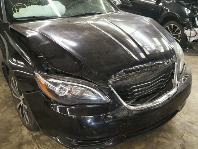 1C3CCBCG0DN585832 - 2013 CHRYSLER 200 LIMITE BLACK photo 9