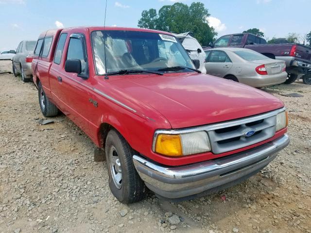 1FTCR14A0TPA56950 - 1996 FORD RANGER SUP RED photo 1