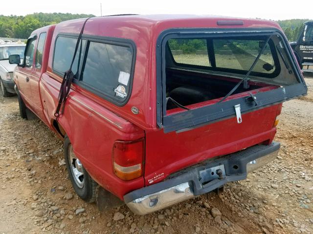 1FTCR14A0TPA56950 - 1996 FORD RANGER SUP RED photo 9