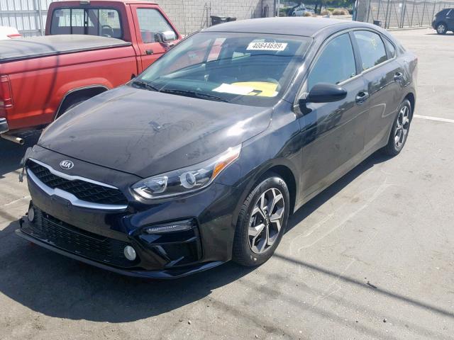 3KPF24AD9KE115350 - 2019 KIA FORTE FE BLACK photo 2