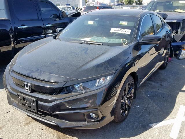 19XFC2F86KE201826 - 2019 HONDA CIVIC SPOR BLACK photo 2