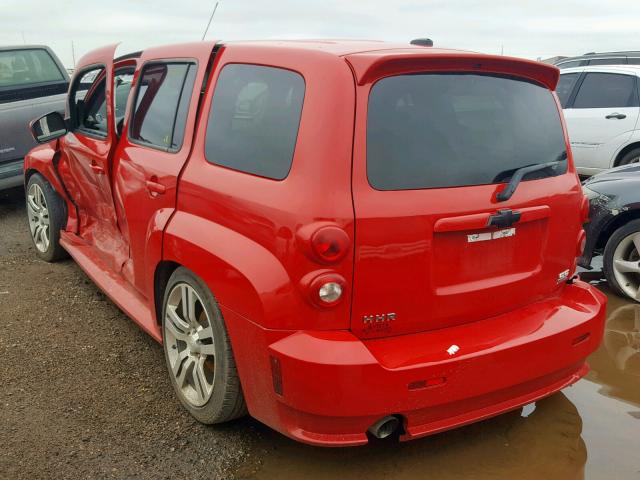 3GNDA63X18S631751 - 2008 CHEVROLET HHR SS RED photo 3