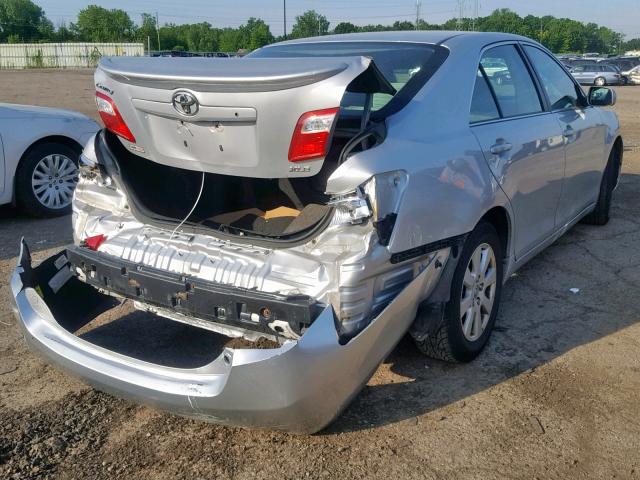 4T1BE46K17U103128 - 2007 TOYOTA CAMRY NEW SILVER photo 4