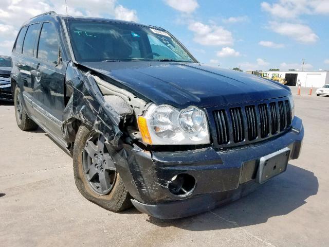 1J4GS48K36C345675 - 2006 JEEP GRAND CHER BLACK photo 1