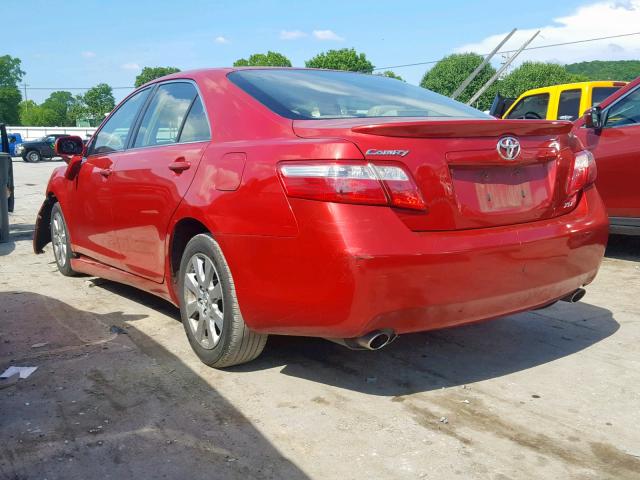 4T1BK46K67U006726 - 2007 TOYOTA CAMRY NEW RED photo 3