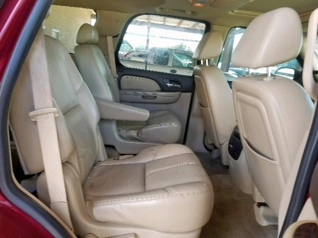 1GKFK03279R128492 - 2009 GMC YUKON DENA MAROON photo 6