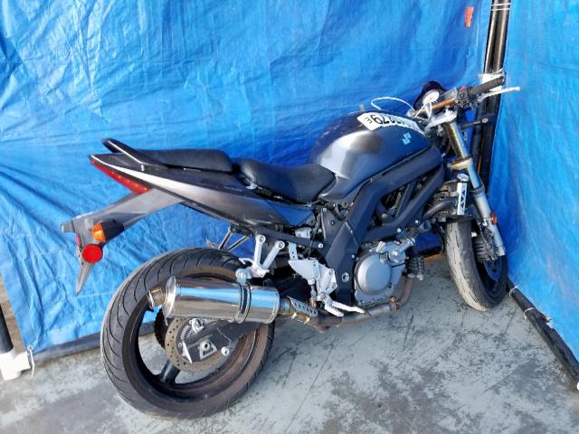 JS1VP53B882100529 - 2008 SUZUKI SV650 A BLACK photo 4