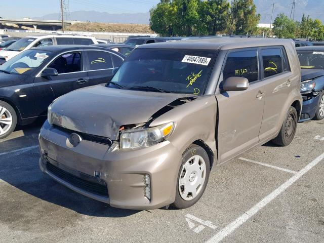 JTLZE4FE2DJ031872 - 2013 TOYOTA SCION XB 棕色 照片 2