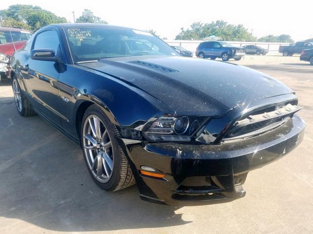 1ZVBP8CF9D5215384 - 2013 FORD MUSTANG GT BLACK photo 1