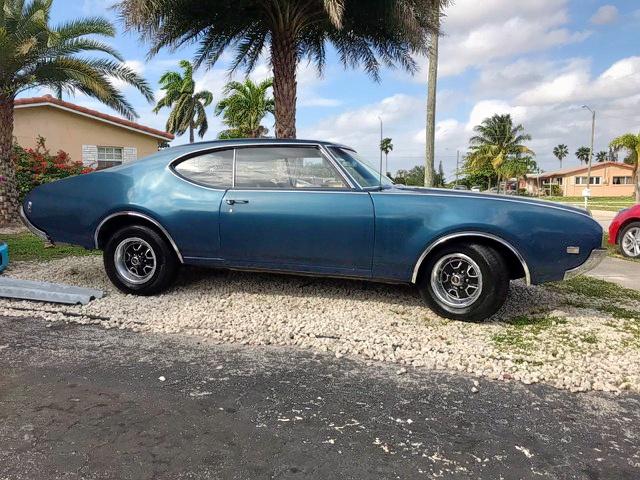 3448791104382 - 1969 OLDSMOBILE 442 BLUE photo 3