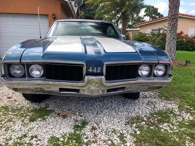 3448791104382 - 1969 OLDSMOBILE 442 BLUE photo 4