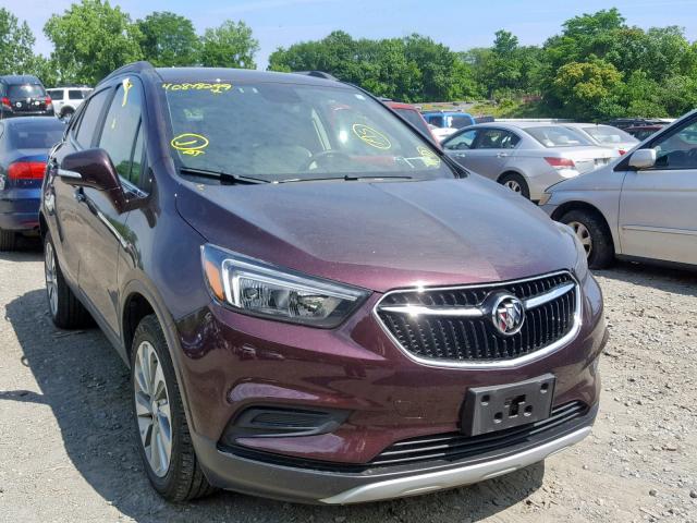 KL4CJESB3HB142794 - 2017 BUICK ENCORE PRE PURPLE photo 1