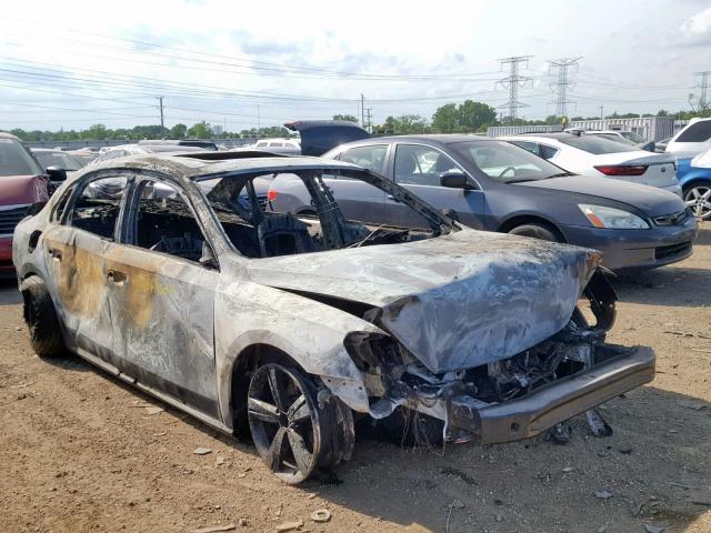 1VWBH7A30CC051906 - 2012 VOLKSWAGEN PASSAT SE BURN photo 1