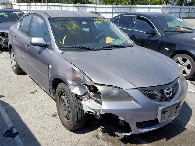 JM1BK12G561419807 - 2006 MAZDA 3 I GRAY photo 1