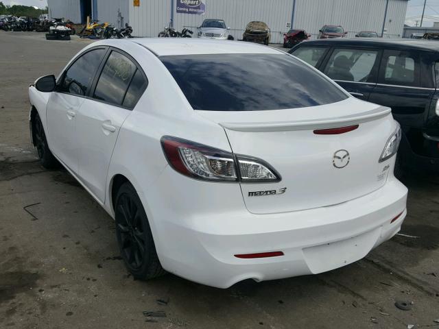 JM1BL1S64A1169957 - 2010 MAZDA 3 S WHITE photo 3