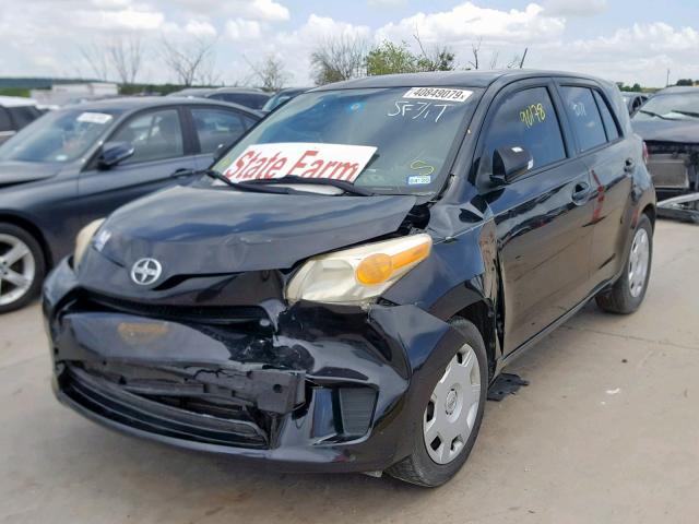 JTKKU10438J013460 - 2008 TOYOTA SCION XD BLACK photo 2