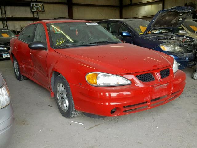 1G2NF52E34C238752 - 2004 PONTIAC GRAND AM S RED photo 1