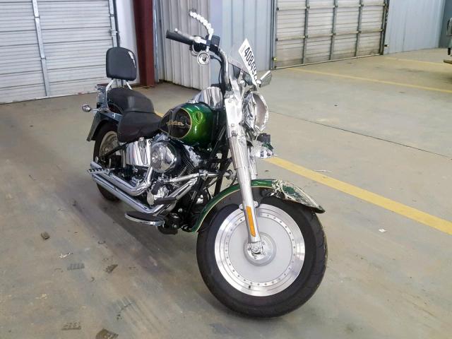 1HD1BXB186Y060288 - 2006 HARLEY-DAVIDSON FLSTFI GREEN photo 1