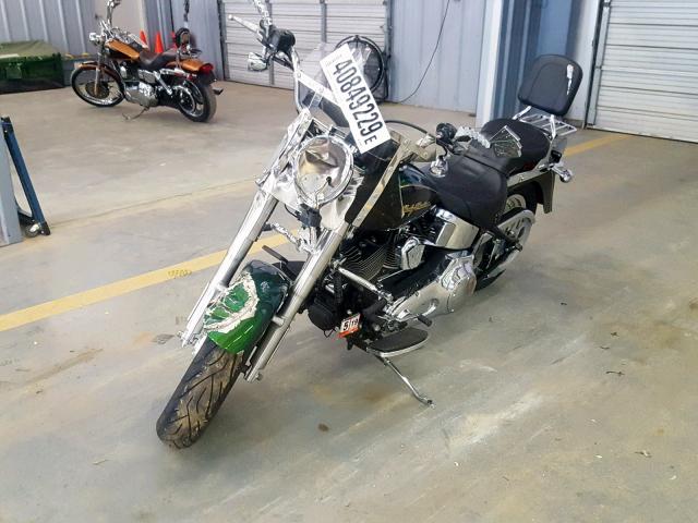 1HD1BXB186Y060288 - 2006 HARLEY-DAVIDSON FLSTFI GREEN photo 2