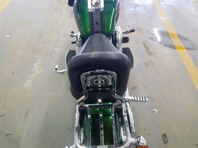 1HD1BXB186Y060288 - 2006 HARLEY-DAVIDSON FLSTFI GREEN photo 6