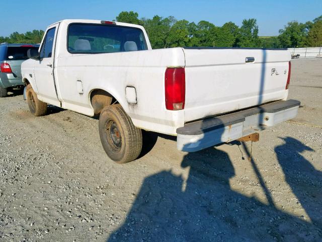 1FTEF15N2SNA12154 - 1995 FORD F150 WHITE photo 3