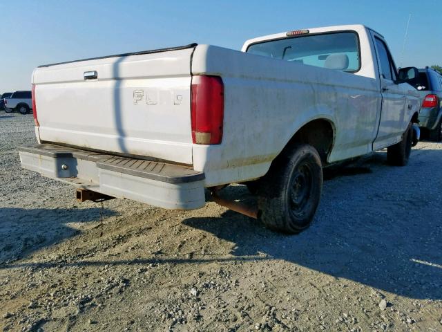 1FTEF15N2SNA12154 - 1995 FORD F150 WHITE photo 4