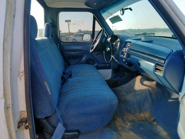 1FTEF15N2SNA12154 - 1995 FORD F150 WHITE photo 5