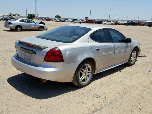 2G2WP552861263061 - 2006 PONTIAC GRAND PRIX SILVER photo 4