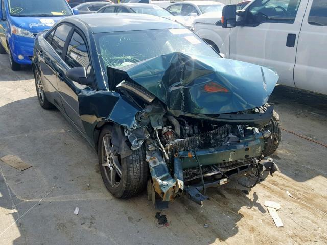 1G2ZF58B474163122 - 2007 PONTIAC G6 VALUE L GREEN photo 1