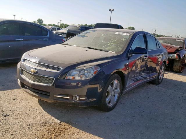 1G1ZK57B08F290747 - 2008 CHEVROLET MALIBU LTZ ლურჯი ფოტო 2