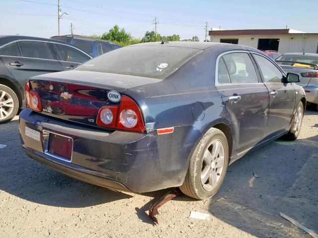 1G1ZK57B08F290747 - 2008 CHEVROLET MALIBU LTZ ლურჯი ფოტო 4