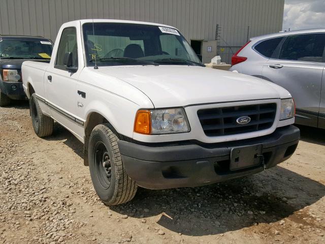 1FTYR10D42PA86778 - 2002 FORD RANGER WHITE photo 1