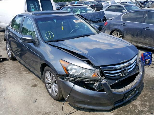 1HGCP2F83CA030594 - 2012 HONDA ACCORD EXL GRAY photo 1