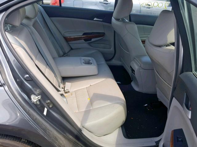 1HGCP2F83CA030594 - 2012 HONDA ACCORD EXL GRAY photo 6