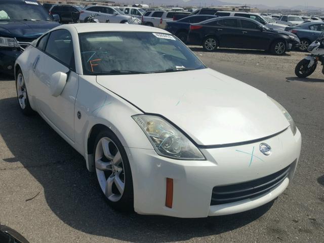 JN1BZ34D28M705855 - 2008 NISSAN 350Z COUPE WHITE photo 1