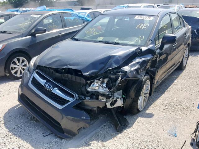 JF1GJAE61CH029338 - 2012 SUBARU IMPREZA PR GRAY photo 2