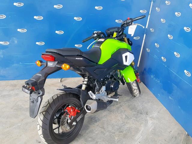 MLHJC7515K5100863 - 2019 HONDA GROM 125 GREEN photo 4