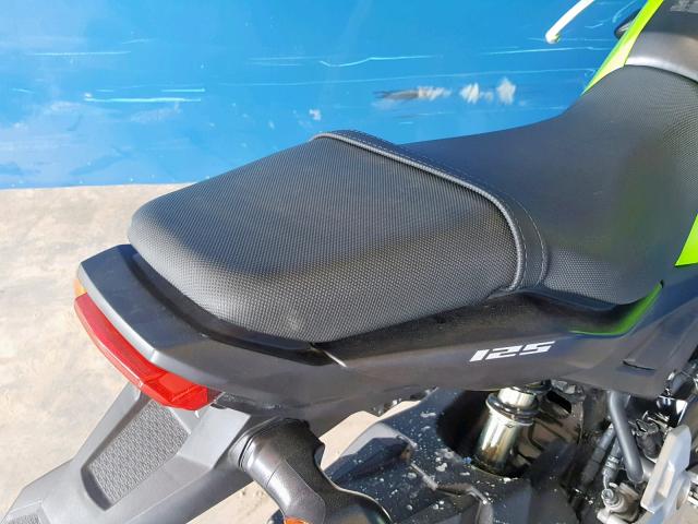 MLHJC7515K5100863 - 2019 HONDA GROM 125 GREEN photo 6