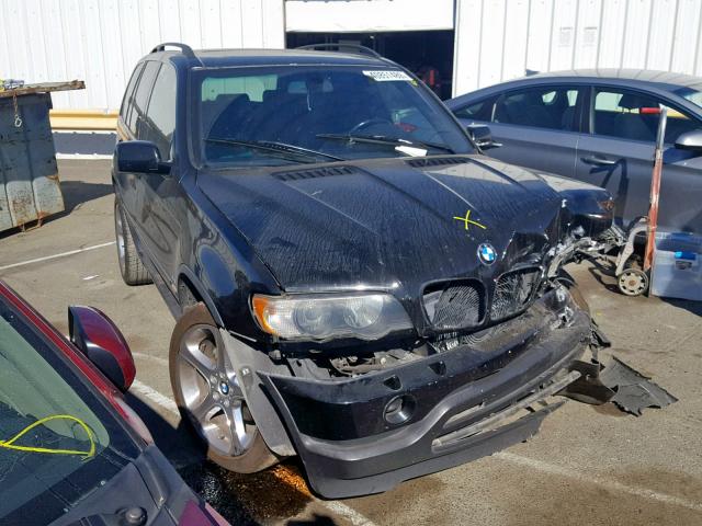 5UXFB33582LH36782 - 2002 BMW X5 4.4I BLACK photo 1