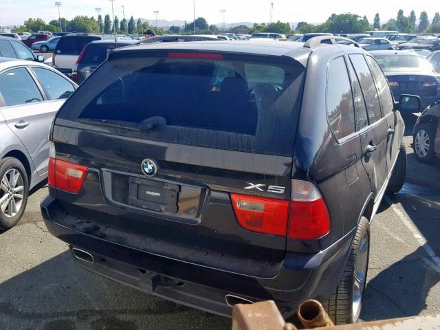 5UXFB33582LH36782 - 2002 BMW X5 4.4I BLACK photo 4