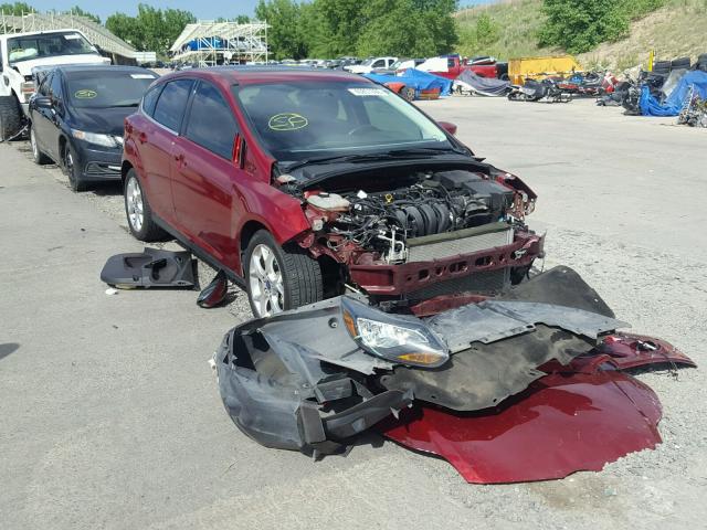 1FADP3N21DL251483 - 2013 FORD FOCUS TITA RED photo 1